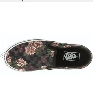 Brand New- VANS ASHER - FLOWERS & CHECKS/BLACK - WOMEN´S (7)